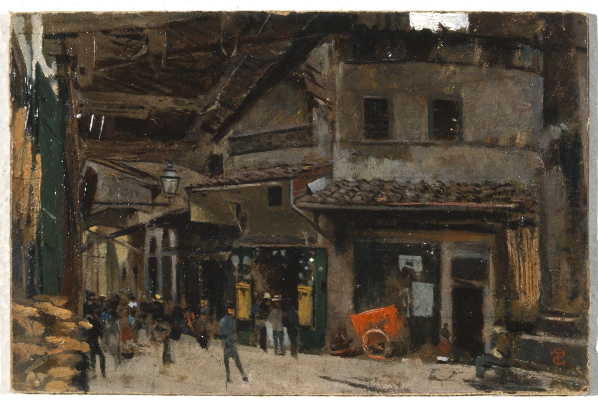Mercato vecchio a Firenze - Palazzo Pitti, Firenze